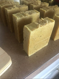 Oatmeal Aloe and Honey Soap Bar